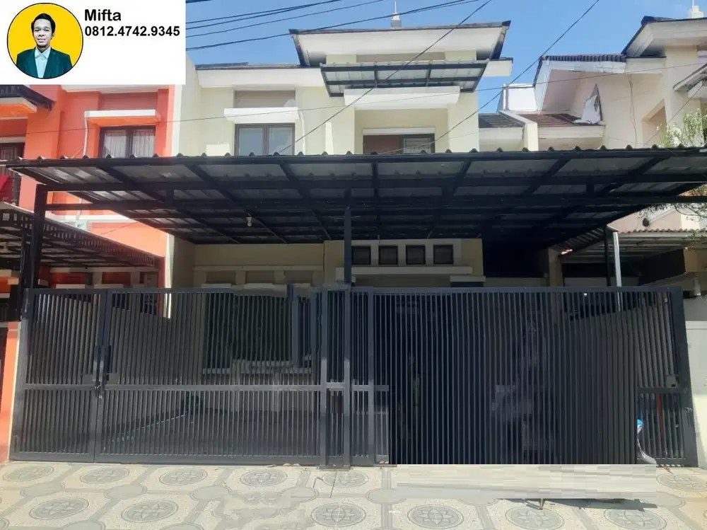 332. Disewakan Rumah 2 Lantai Aralia Ifolia Harapan Indah Bekasi