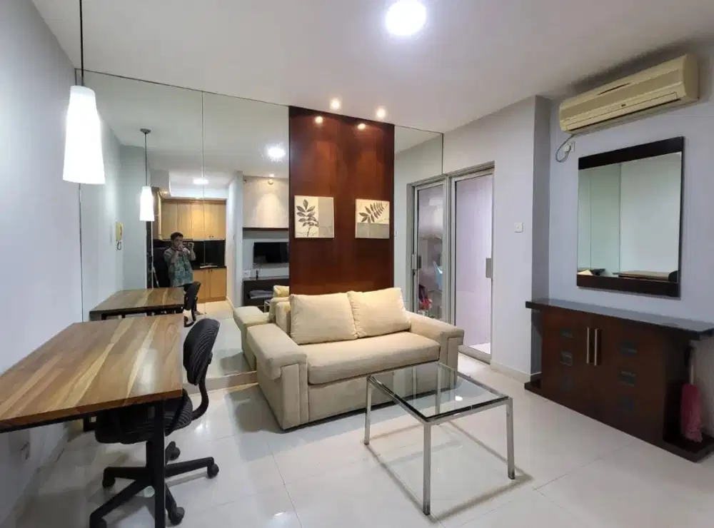 Apartemen cantik dijual Gading Mediterania Residences full furnished