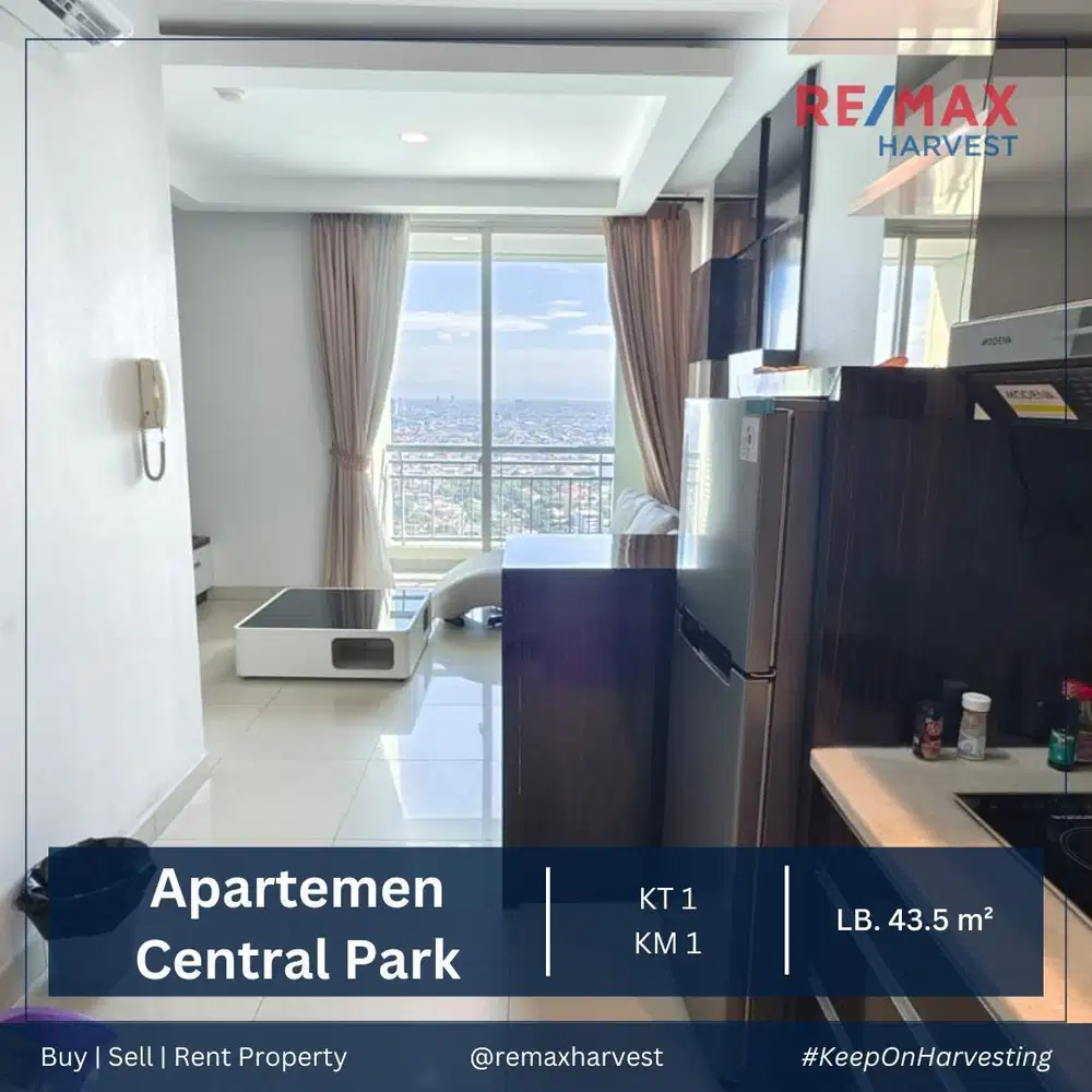 Disewakan Cepat Apartemen Central Park Tanjung Duren