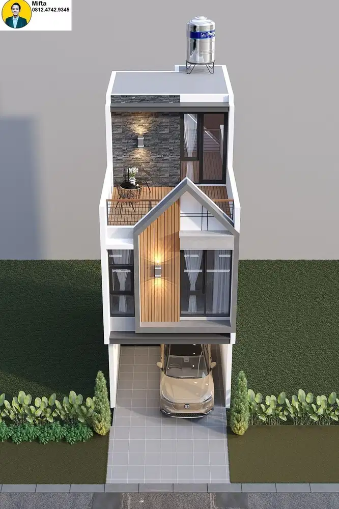 P55. Dijual Rumah Baru Scandinavian DI TANJUNG PRIOK JAKARTA UTARA