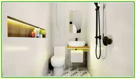 Rumah Scandinavian di Gamping Jogja Free Mezzanine One Gate System