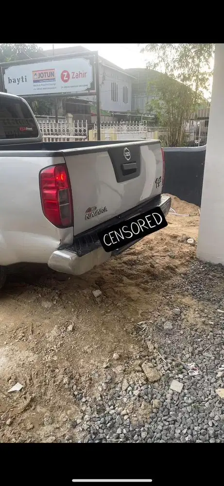 nissan navara d40 tahun 2008 plat dt kendari