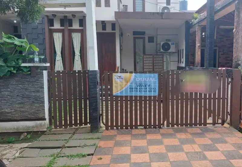 Jual rumah siap huni di graha raya dekat alam sutera