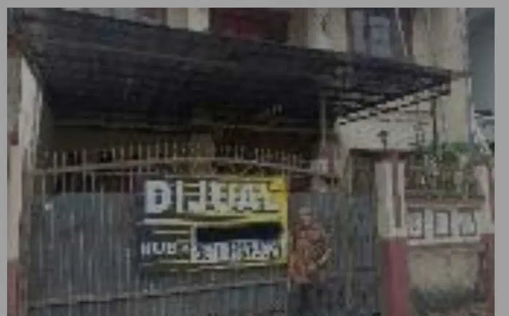 DiJual Rumah 2 lantai Aset Bank Di Jalan Radiul Jatipulo Palmerah