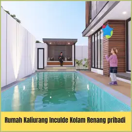 Dijual Rumah  Ngaglik Jogja Dekat Kampus UGM kolam Renang Pribadi