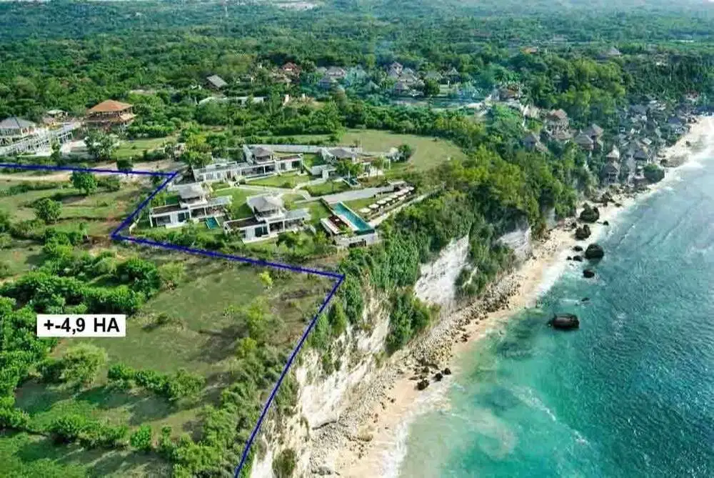 DIJUAL TANAH TEPI TEBING LAUT AREA BINGIN PECATU