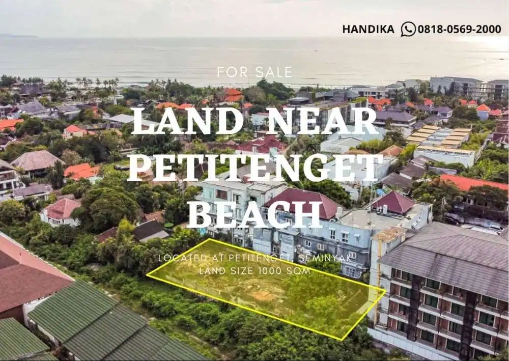 LAND FOR SALE NEAR PETITENGET BEACH