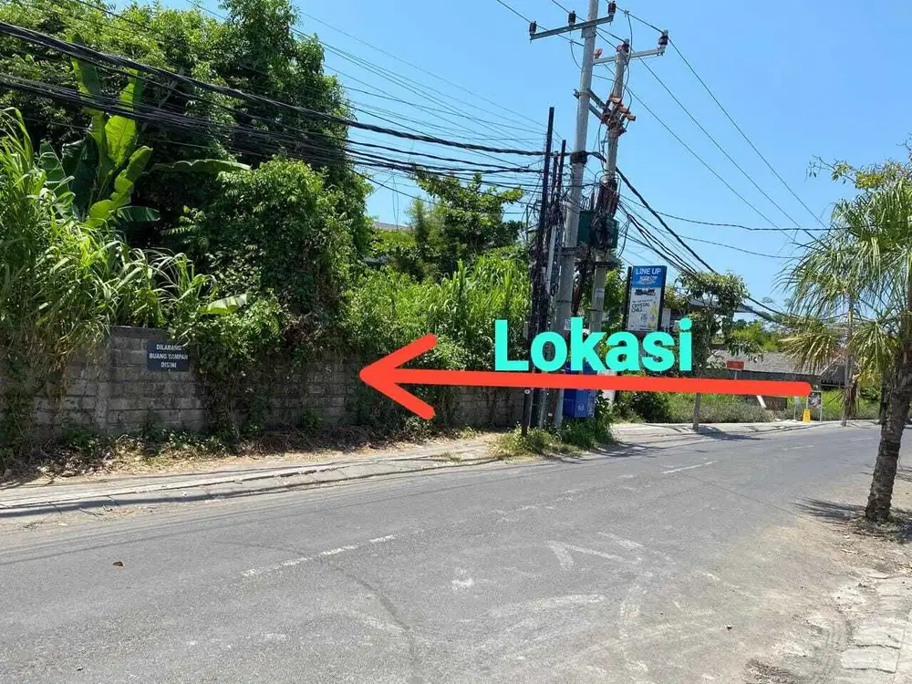 Dijual Tanah Komersil di Jalan Utama Pantai Pererenan