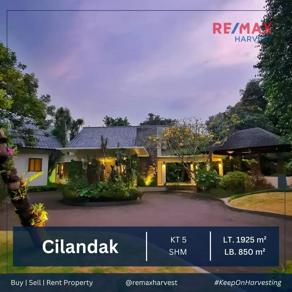 RUMAH BESAR MEWAH DAN ELEGAN, ADA KOLAM RENANG DI CILANDAK JAKSEL