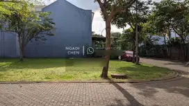 Tanah Kavling Hoek (Huk) Luxmore Hadap Utara Timur Greenwich BSD City