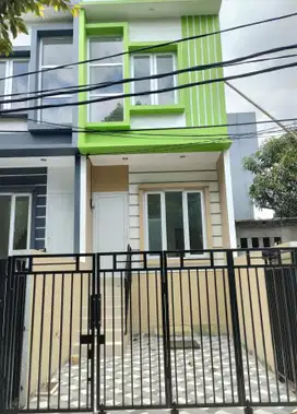 Rumah minimalis brand new dijual Komplek Bea Cukai Sukapura Jakarta