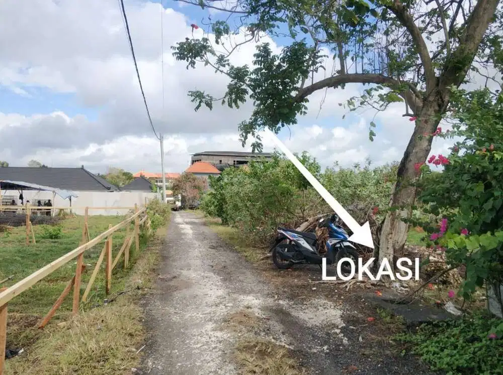 TANAH NGANTONG LINGKUNGAN VILLA KEROBOKAN