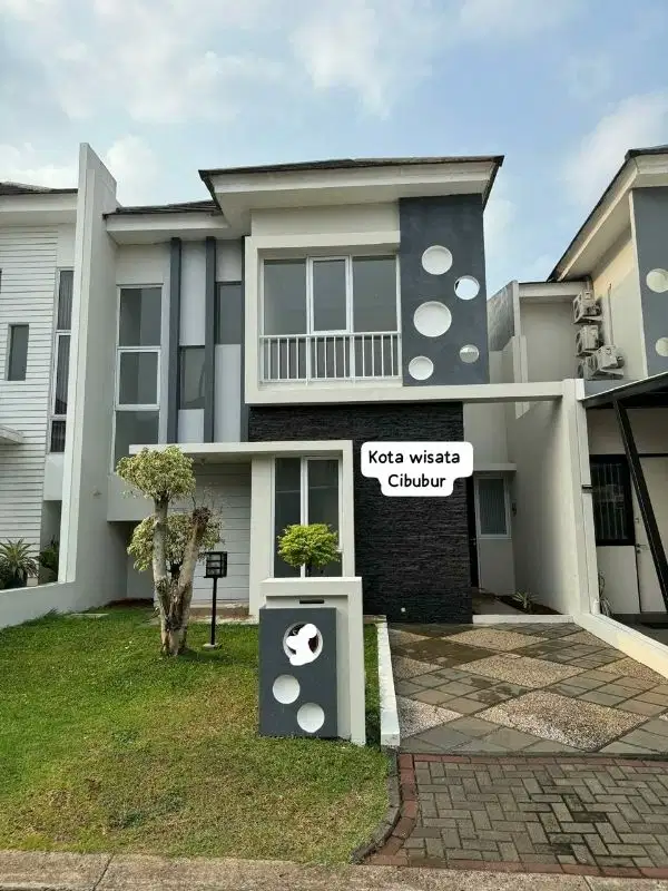 dijual rumah kita wisata 2 lantai cluster favorite