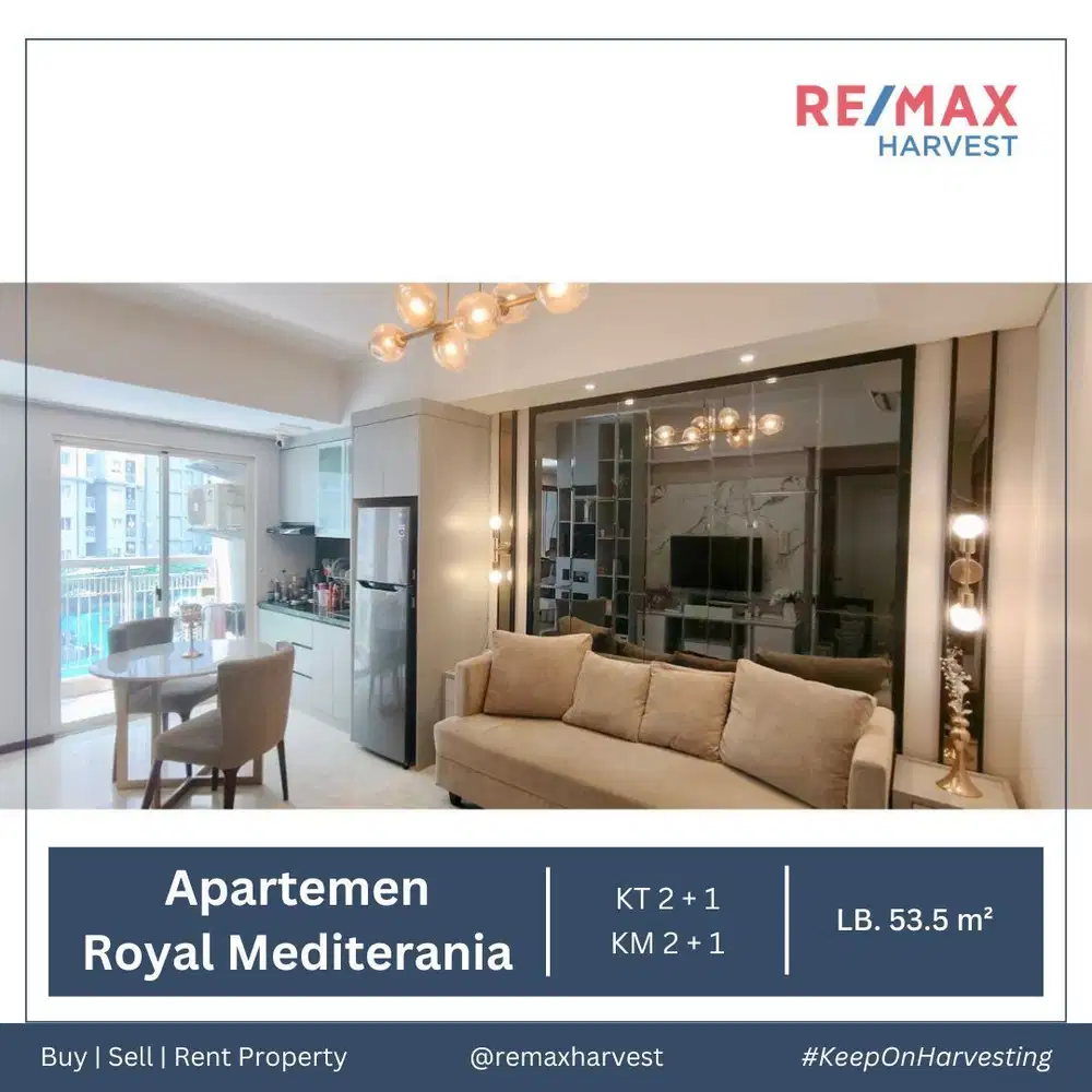 Dijual Murah Apartemen Royal Mediterania