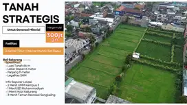 Dijual Tanah Murah 2 Menit dari Kampus UMM Lokasi Strategis