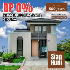 Rumah baru DP 0 citra raya Cikupa Tangerang
