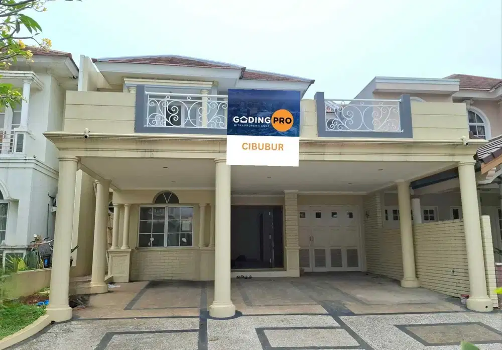 Dijual rumah kota Wisata cibubur. Cluster depan premium. LIKE NEW. Tam