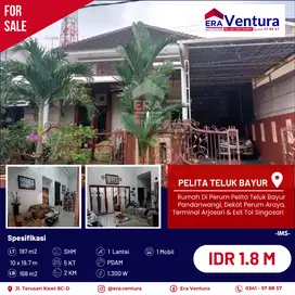 Dijual Rumah Di Perum Pelita Teluk Bayur Pandanwangi