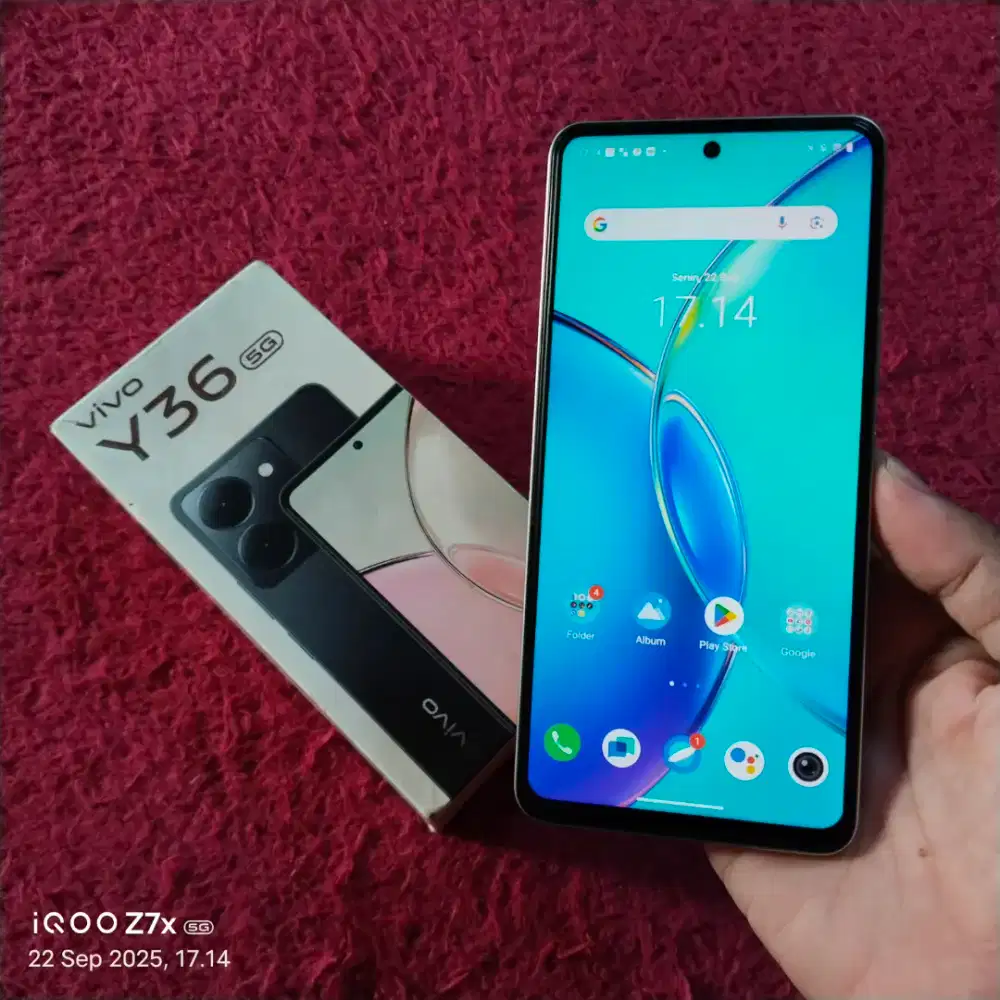 vivo y36 5g ram 8+8/256gb