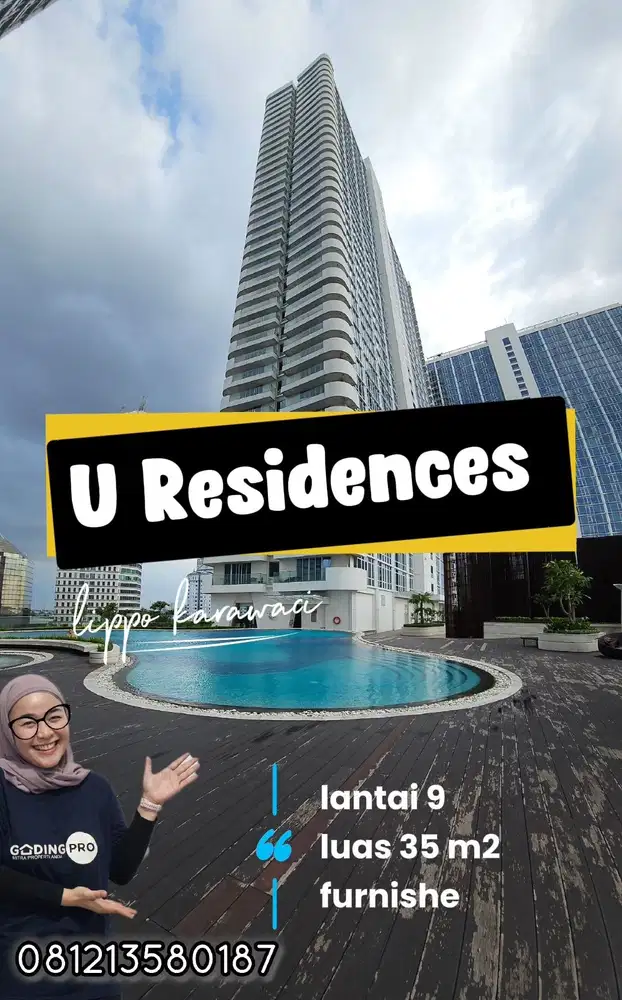 Dijual Rugi apartment u Residences Furnished di lippo karawaci