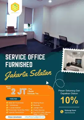 Sewa Kantor Furnished Menara Bidakara2