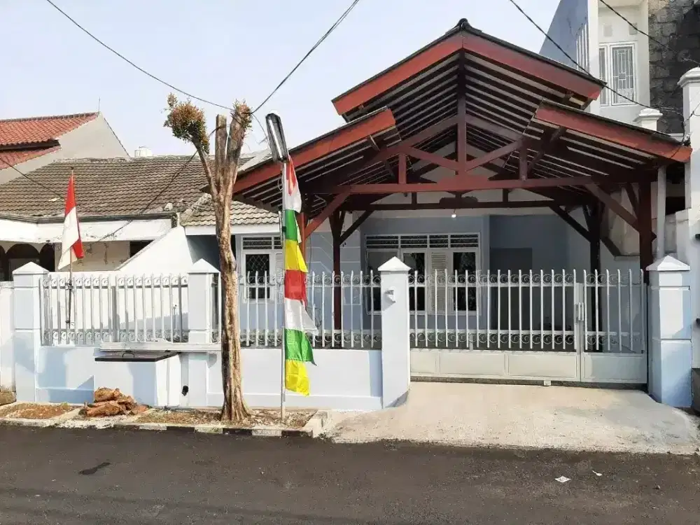 Disewakan rumah Tanah luas 189 terawat siap huni di pekayon