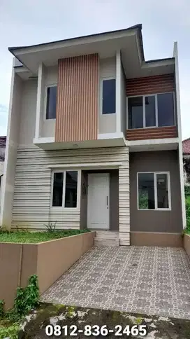 Rumah 2 Lantai Tipe Besar 115/138 Siap Huni di Pajajaran Bogor Kota