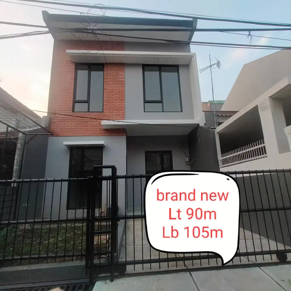 DIJUAL rumah brand new 2 lantai bintaro sektor 5 termurah strategis