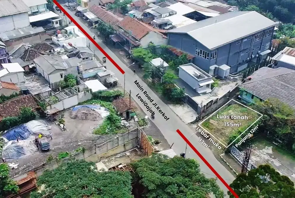 TANAH SIAP PAKAI KAWASAN LEUWIGAJAH CIMAHI