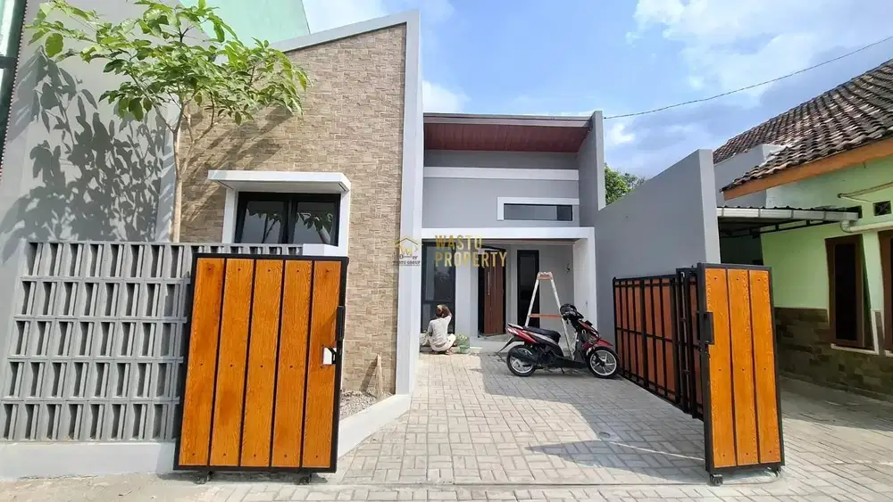 RUMAH MODERN DIJUAL, 9 MENIT KE KAMPUS STPN JOGJA