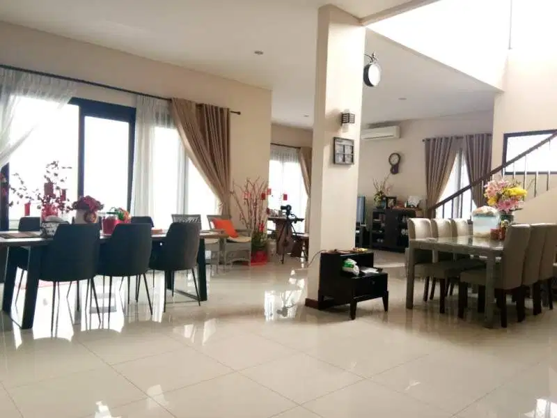 Jual Cepat Rumah Hook Murah 2 Lantai Siap Huni Luas 555m Cluster Asia Tropis DV