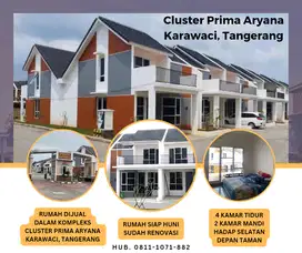 Rumah Curug Karawaci Tangerang, Rumah Siap Huni Dalam Kompleks Cluster