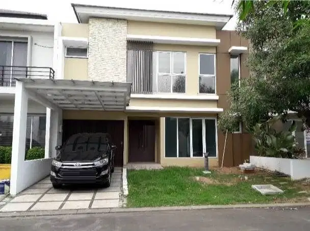 Rumah 2lt 10x20 200m type 3KT Cluster Dbanyan JGC Jakarta Garden City
