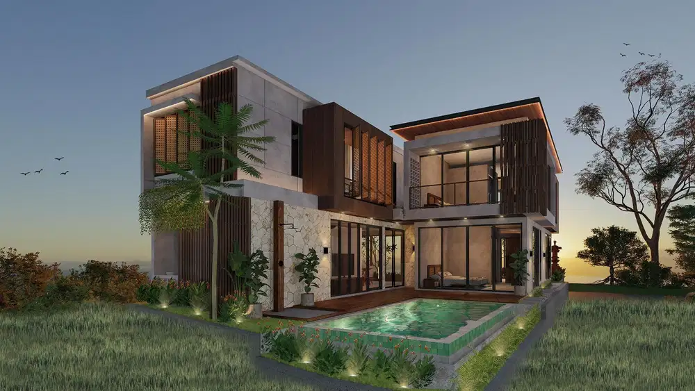 2 Units Off-Plan Villa For Sale at Cemagi