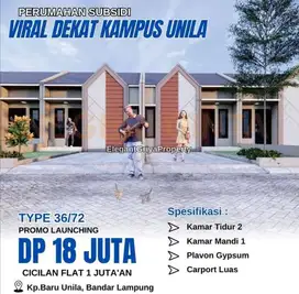 RUMAH SUBSIDI KOTAMADYA BANDAR LAMPUNG