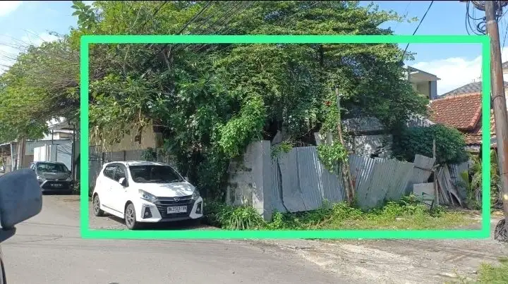 Dijual tanah hook tengah kota Denpasar Barat