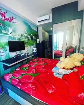 Vky - Disewa Studio Apartemen Puri Mansion Furnish Tower Diamond