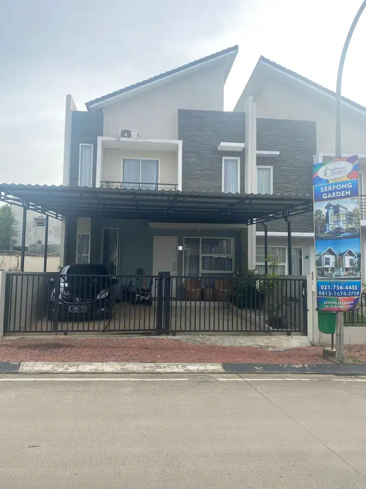 Dijual Rumah Bagus Siap Huni di Serpong Garden Cisauk
