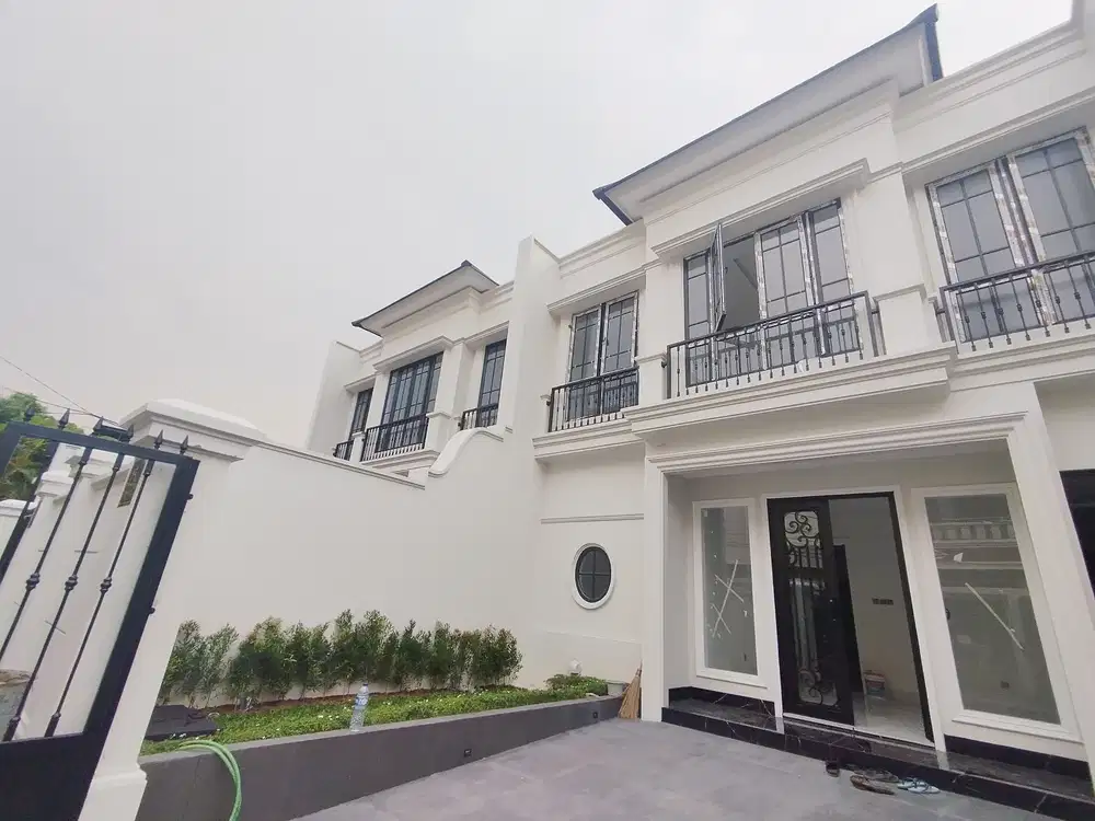 Dijual Rumah Baru Cempaka Putih Tengah American Klasik Jakarta Pusat