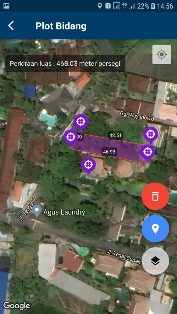 DIJUAL TANAH JL. UTAMA BUMBAK UMALAS KEROBOKAN