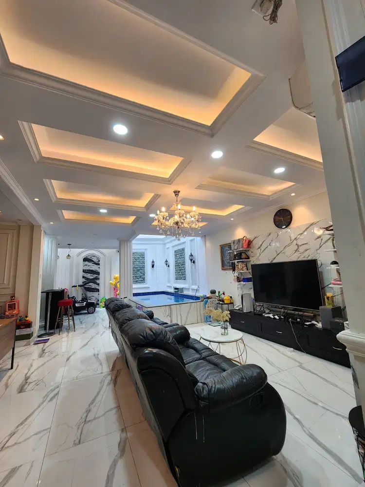 Rumah lux mewah murah komplek antapani bandung