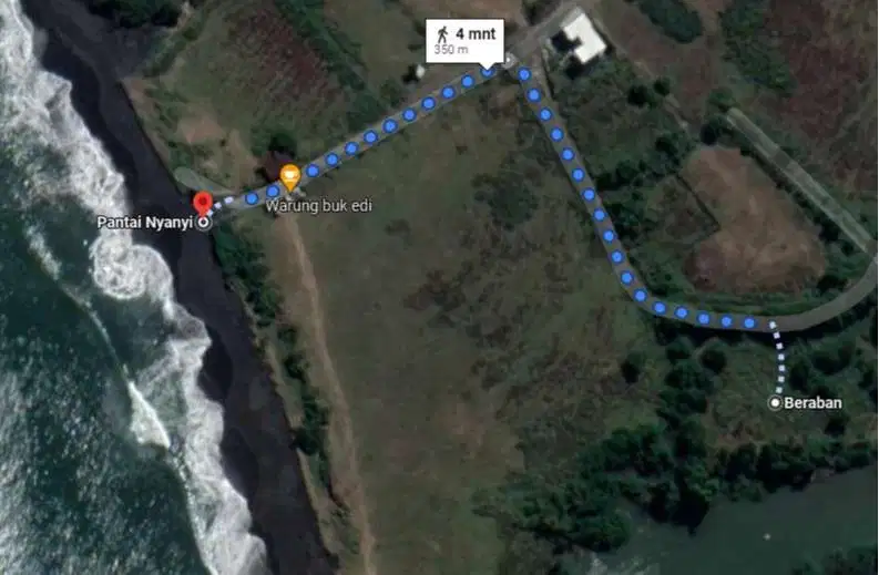 DIJUAL TANAH VIEW PANTAI NYANYI TABANAN