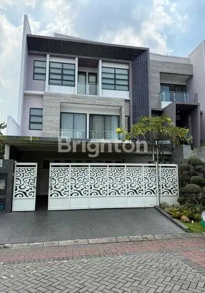 Jual rumah mewah 4 lantai north west mansion Citraland full furniture