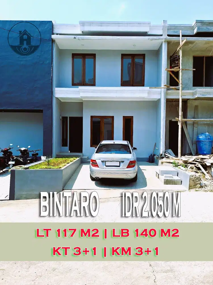 Rumah cluster baru dekat bintaro plaza sisa 2 unit