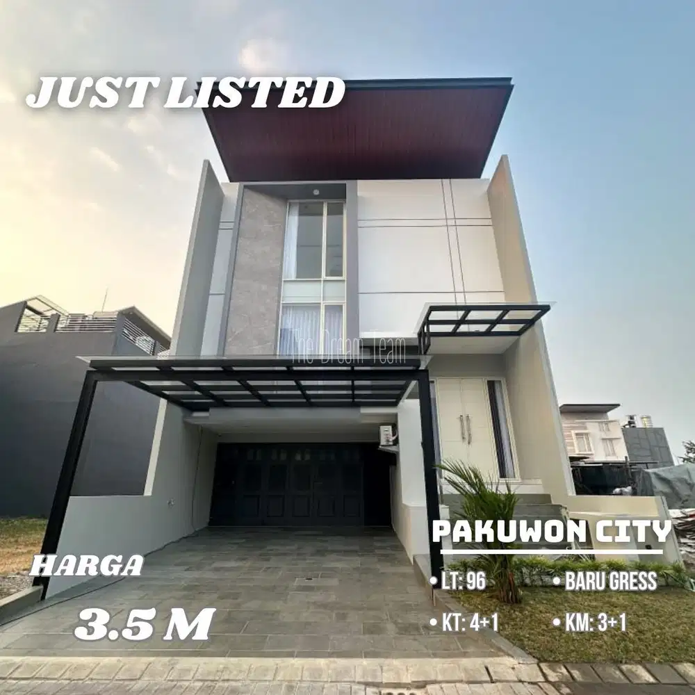 Rumah 3 Lantai Suvadiva Grand Island Pakuwon City
