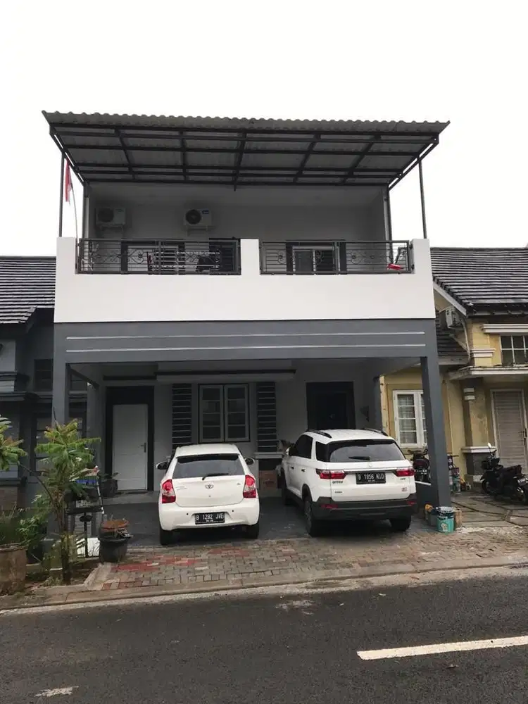 Dijual Rumah BSD City Cluster Santiago Delatinos Siap Huni