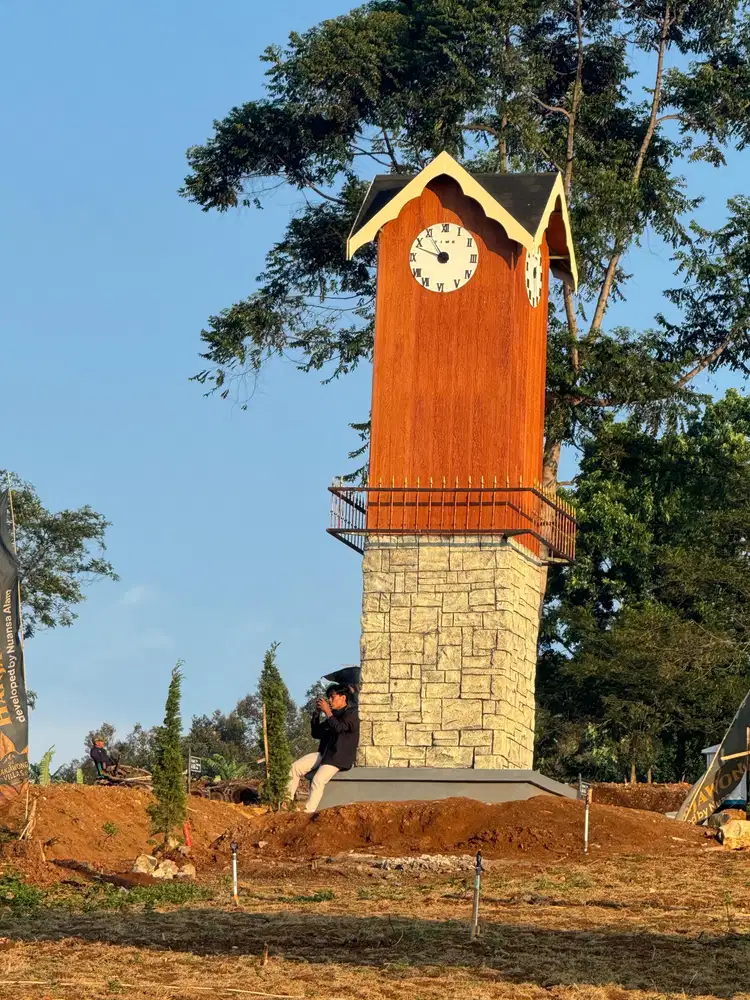 Tanah Kavling Bisa Bangun Rumah Permanen Jalur Wisata Bogor,Jakarta