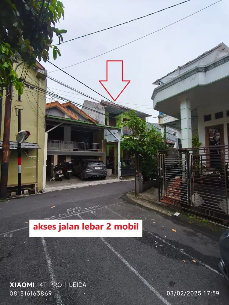Rumah Cipinang Melayu Dekat Tol Becakayu GT Jatiwaringin 2