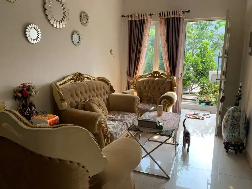 Rumah siap huni 2 lantai luas 6x15 90m2 type 2KT Cluster Vasana HI Har