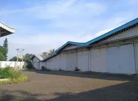 Gudang siap pakai strategis 1ha jln raya serang,8mnt dari tol balaraja